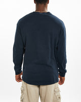 Vintage Nike NCAA University of Michigan Wolverines Long Sleeve Tee <br>XL , The Real Deal , newtown, sydney, australia, thrift store, opshop, preloved, secondhand, sustainable, retro, antique, 70s, 80s, 90s, 2000s, 00s, fashion, clothing, streetwear, trendy, garment, style, boutique, store, shop, archive, sale, cheap, best, top