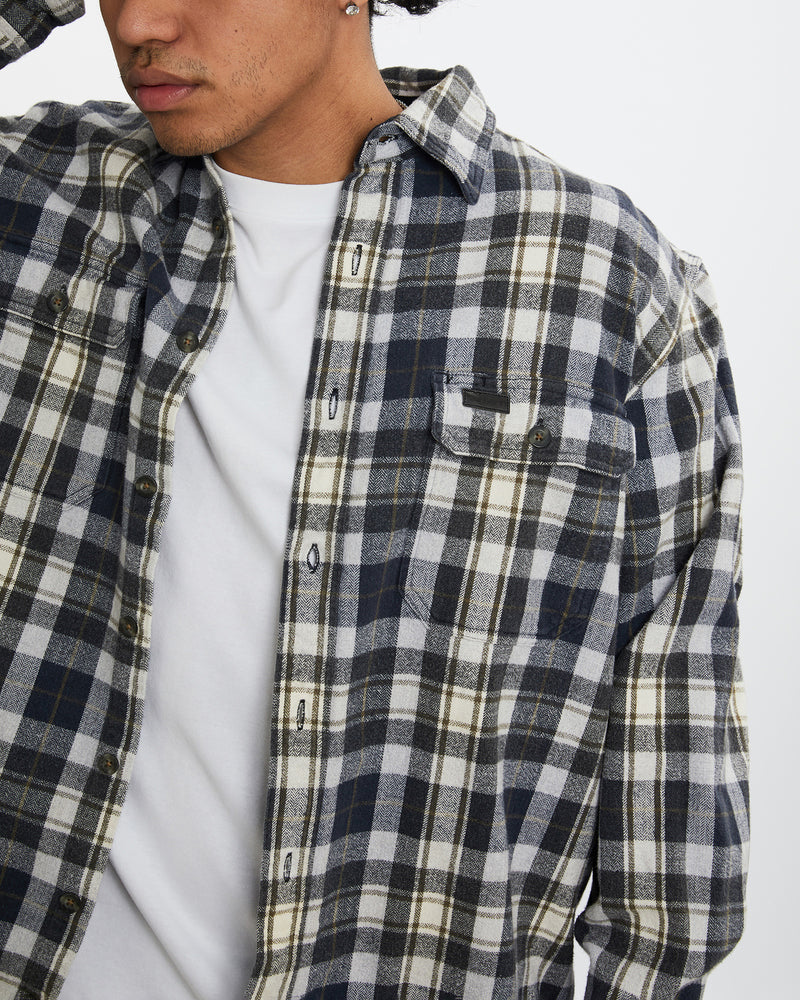 Vintage Carhartt Button Up Shirt <br>L , The Real Deal , newtown, sydney, australia, thrift store, opshop, preloved, secondhand, sustainable, retro, antique, 70s, 80s, 90s, 2000s, 00s, fashion, clothing, streetwear, trendy, garment, style, boutique, store, shop, archive, sale, cheap, best, top