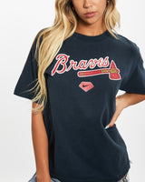 Vintage Nike MLB Atlanta Braves Tee <br>XS , The Real Deal , newtown, sydney, australia, thrift store, opshop, preloved, secondhand, sustainable, retro, antique, 70s, 80s, 90s, 2000s, 00s, fashion, clothing, streetwear, trendy, garment, style, boutique, store, shop, archive, sale, cheap, best, top
