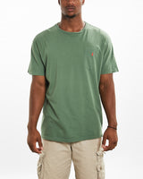 Vintage 90s Polo Ralph Lauren Pocket Tee <br>XL , The Real Deal , newtown, sydney, australia, thrift store, opshop, preloved, secondhand, sustainable, retro, antique, 70s, 80s, 90s, 2000s, 00s, fashion, clothing, streetwear, trendy, garment, style, boutique, store, shop, archive, sale, cheap, best, top