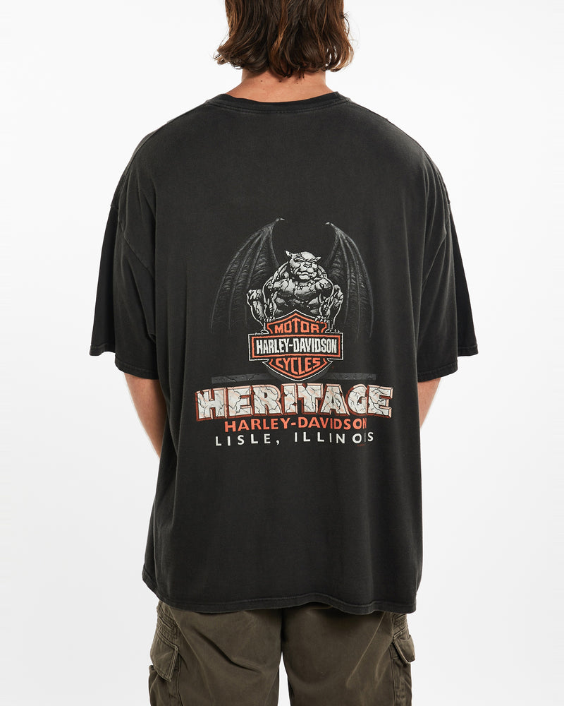 Vintage Harley Davidson Tee <br>XXXL , The Real Deal , newtown, sydney, australia, thrift store, opshop, preloved, secondhand, sustainable, retro, antique, 70s, 80s, 90s, 2000s, 00s, fashion, clothing, streetwear, trendy, garment, style, boutique, store, shop, archive, sale, cheap, best, top