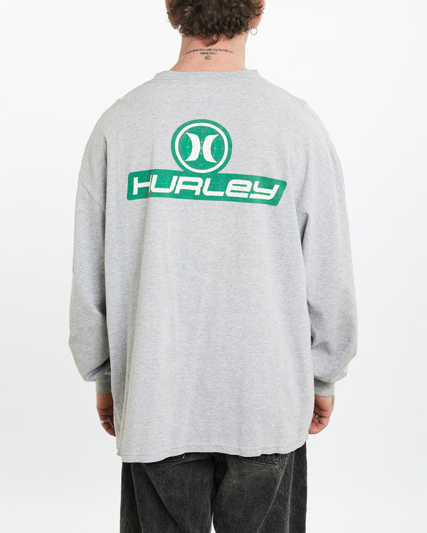 90s Hurley Long Sleeve Tee <br>L