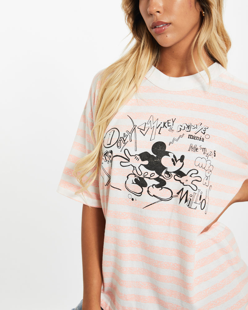 Vintage 80s Disney Mickey Mouse Tee <br>XS , The Real Deal , newtown, sydney, australia, thrift store, opshop, preloved, secondhand, sustainable, retro, antique, 70s, 80s, 90s, 2000s, 00s, fashion, clothing, streetwear, trendy, garment, style, boutique, store, shop, archive, sale, cheap, best, top