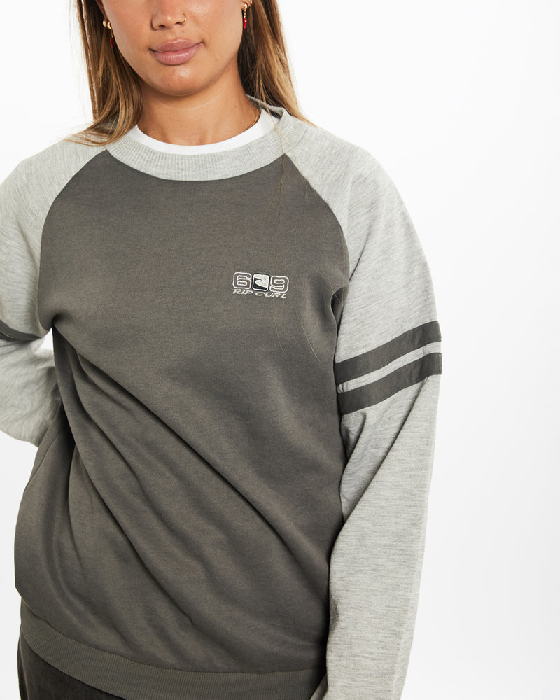 Vintage 90s Rip Curl Sweatshirt <br>M , The Real Deal , newtown, sydney, australia, thrift store, opshop, preloved, secondhand, sustainable, retro, antique, 70s, 80s, 90s, 2000s, 00s, fashion, clothing, streetwear, trendy, garment, style, boutique, store, shop, archive, sale, cheap, best, top