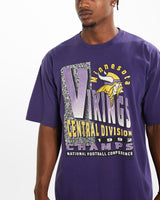 Vintage 1992 NFL Minnesota Vikings Tee <br>XL , The Real Deal , newtown, sydney, australia, thrift store, opshop, preloved, secondhand, sustainable, retro, antique, 70s, 80s, 90s, 2000s, 00s, fashion, clothing, streetwear, trendy, garment, style, boutique, store, shop, archive, sale, cheap, best, top