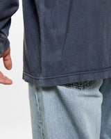 Vintage 90s Nike Turtleneck Long Sleeve Tee <br>L , The Real Deal , newtown, sydney, australia, thrift store, opshop, preloved, secondhand, sustainable, retro, antique, 70s, 80s, 90s, 2000s, 00s, fashion, clothing, streetwear, trendy, garment, style, boutique, store, shop, archive, sale, cheap, best, top