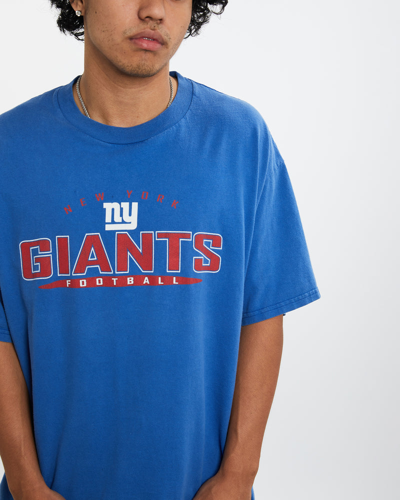 Vintage NFL New York Giants Tee <br>L , The Real Deal , newtown, sydney, australia, thrift store, opshop, preloved, secondhand, sustainable, retro, antique, 70s, 80s, 90s, 2000s, 00s, fashion, clothing, streetwear, trendy, garment, style, boutique, store, shop, archive, sale, cheap, best, top