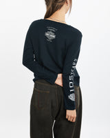 Vintage Harley Davidson Long Sleeve Tee <br>S , The Real Deal , newtown, sydney, australia, thrift store, opshop, preloved, secondhand, sustainable, retro, antique, 70s, 80s, 90s, 2000s, 00s, fashion, clothing, streetwear, trendy, garment, style, boutique, store, shop, archive, sale, cheap, best, top