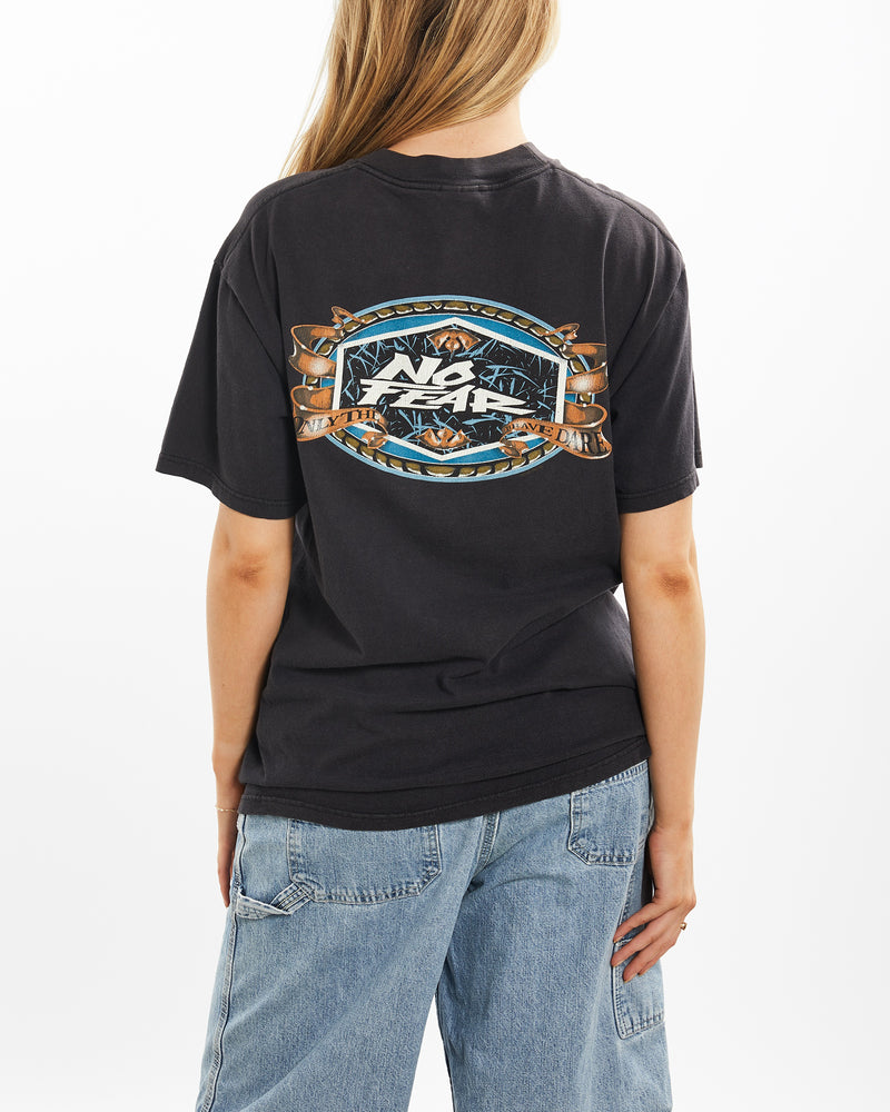 Vintage 90s No Fear Tee <br>M , The Real Deal , newtown, sydney, australia, thrift store, opshop, preloved, secondhand, sustainable, retro, antique, 70s, 80s, 90s, 2000s, 00s, fashion, clothing, streetwear, trendy, garment, style, boutique, store, shop, archive, sale, cheap, best, top