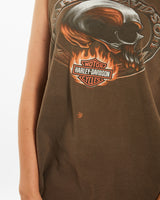 Vintage Harley Davidson Tank <br>M , The Real Deal , newtown, sydney, australia, thrift store, opshop, preloved, secondhand, sustainable, retro, antique, 70s, 80s, 90s, 2000s, 00s, fashion, clothing, streetwear, trendy, garment, style, boutique, store, shop, archive, sale, cheap, best, top