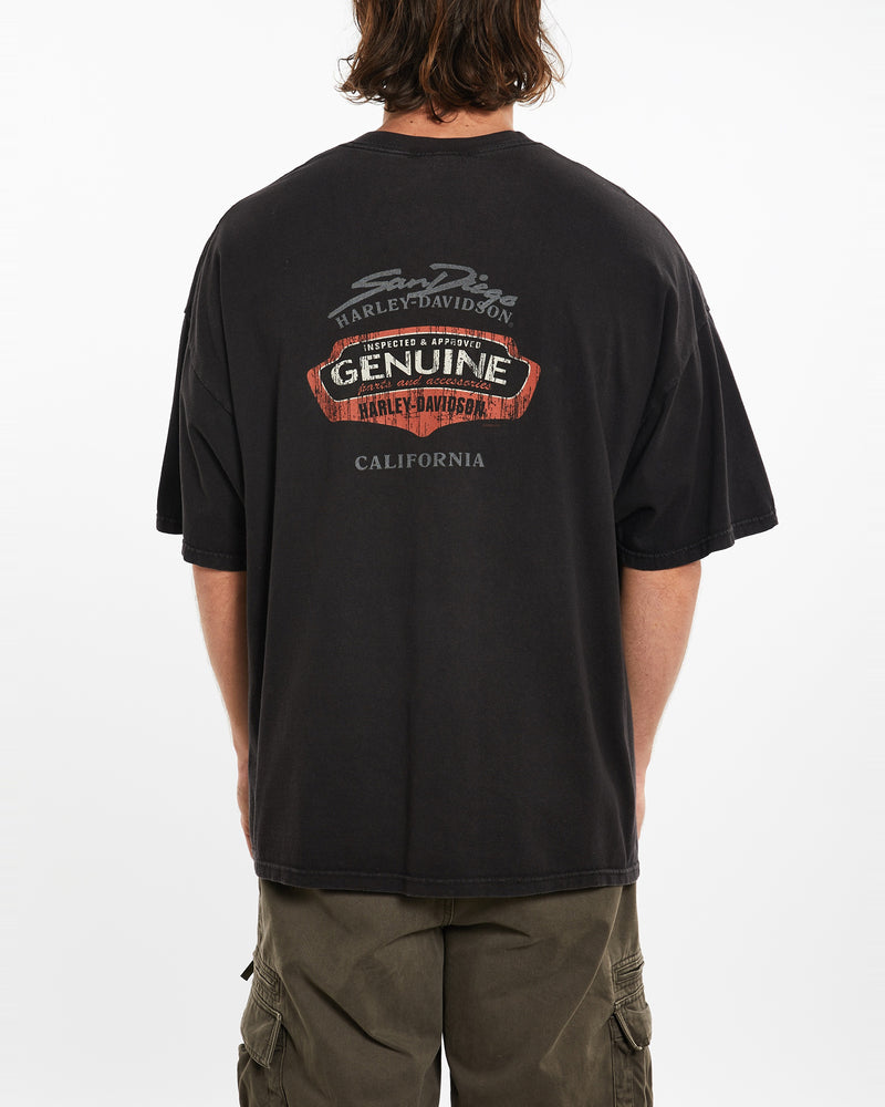 Vintage Harley Davidson Tee <br>XXL , The Real Deal , newtown, sydney, australia, thrift store, opshop, preloved, secondhand, sustainable, retro, antique, 70s, 80s, 90s, 2000s, 00s, fashion, clothing, streetwear, trendy, garment, style, boutique, store, shop, archive, sale, cheap, best, top