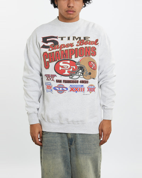 1995 NFL San Francisco 49ers Super Bowl Sweatshirt <br>L
