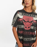 Vintage 90s NBA Chicago Bulls All Over Print Tee <br>XS , The Real Deal , newtown, sydney, australia, thrift store, opshop, preloved, secondhand, sustainable, retro, antique, 70s, 80s, 90s, 2000s, 00s, fashion, clothing, streetwear, trendy, garment, style, boutique, store, shop, archive, sale, cheap, best, top
