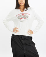 Vintage Harley Davidson Long Sleeve Tee <br>S , The Real Deal , newtown, sydney, australia, thrift store, opshop, preloved, secondhand, sustainable, retro, antique, 70s, 80s, 90s, 2000s, 00s, fashion, clothing, streetwear, trendy, garment, style, boutique, store, shop, archive, sale, cheap, best, top