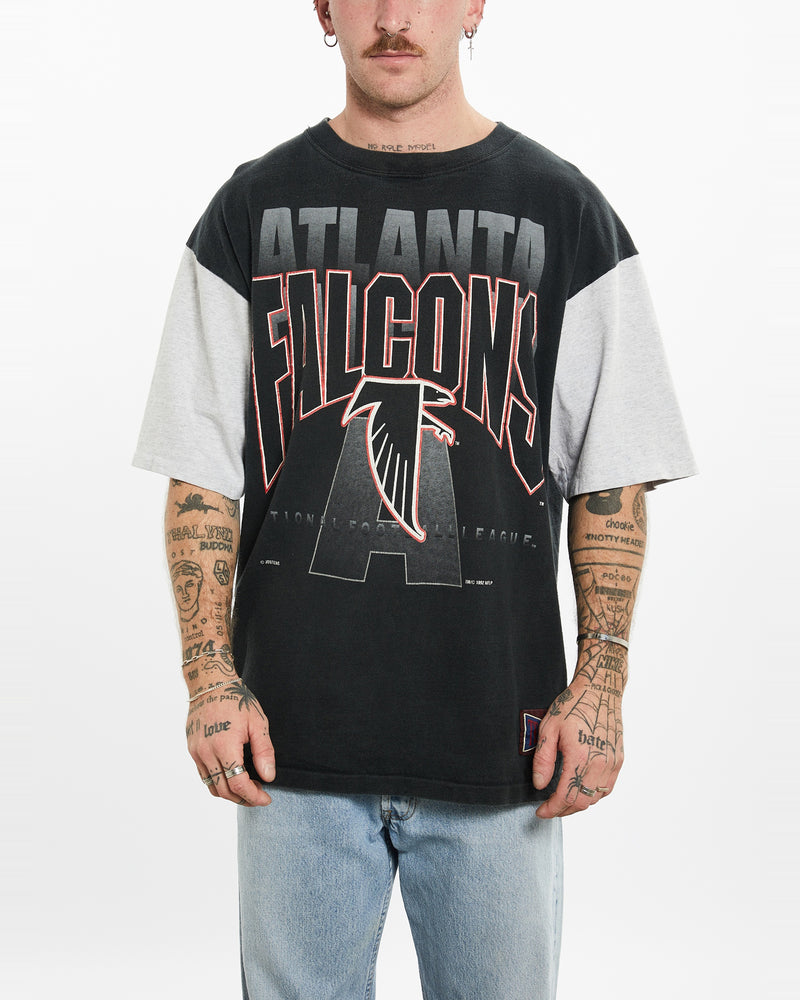 Vintage 1992 NFL Atlanta Falcons Tee <br>L , The Real Deal , newtown, sydney, australia, thrift store, opshop, preloved, secondhand, sustainable, retro, antique, 70s, 80s, 90s, 2000s, 00s, fashion, clothing, streetwear, trendy, garment, style, boutique, store, shop, archive, sale, cheap, best, top