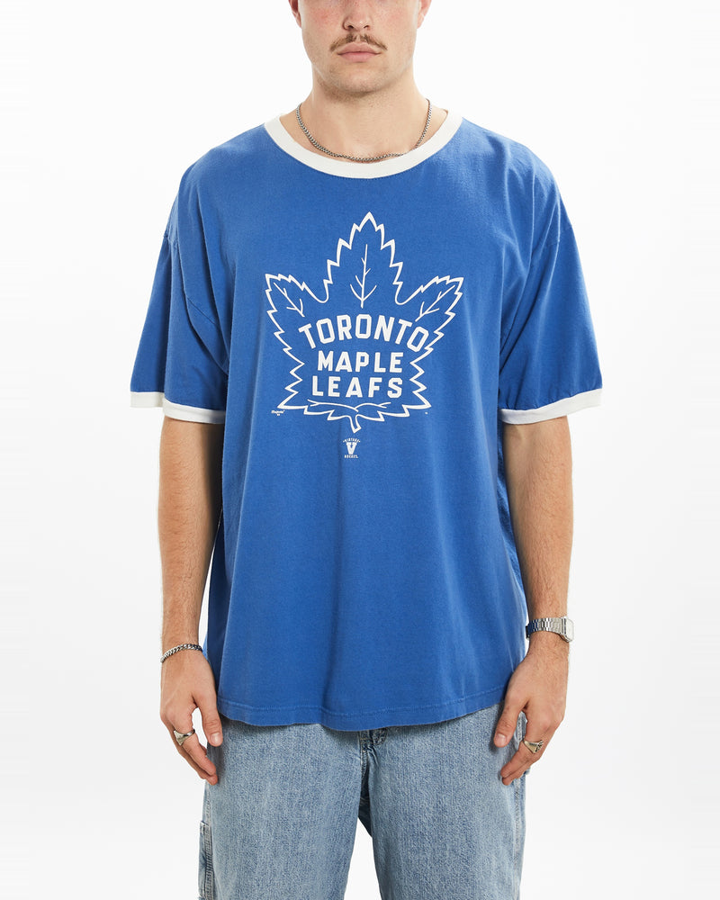 Vintage 90s NHL Toronto Maple Leafs Tee <br>XL , The Real Deal , newtown, sydney, australia, thrift store, opshop, preloved, secondhand, sustainable, retro, antique, 70s, 80s, 90s, 2000s, 00s, fashion, clothing, streetwear, trendy, garment, style, boutique, store, shop, archive, sale, cheap, best, top