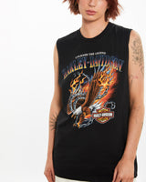 Vintage Harley Davidson Tank <br>M , The Real Deal , newtown, sydney, australia, thrift store, opshop, preloved, secondhand, sustainable, retro, antique, 70s, 80s, 90s, 2000s, 00s, fashion, clothing, streetwear, trendy, garment, style, boutique, store, shop, archive, sale, cheap, best, top