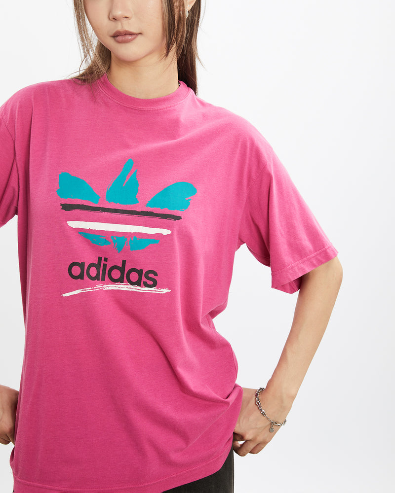 Vintage 90s Adidas Tee <br>S , The Real Deal , newtown, sydney, australia, thrift store, opshop, preloved, secondhand, sustainable, retro, antique, 70s, 80s, 90s, 2000s, 00s, fashion, clothing, streetwear, trendy, garment, style, boutique, store, shop, archive, sale, cheap, best, top