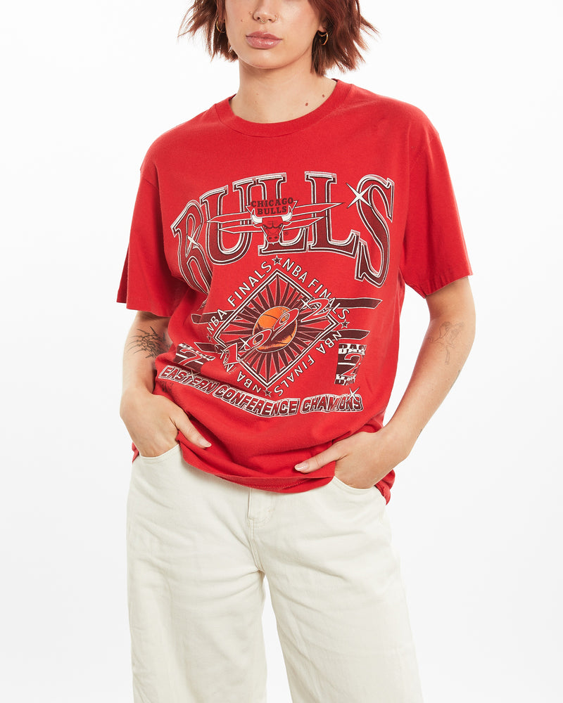Vintage 1992 NBA Chicago Bulls Tee <br>M , The Real Deal , newtown, sydney, australia, thrift store, opshop, preloved, secondhand, sustainable, retro, antique, 70s, 80s, 90s, 2000s, 00s, fashion, clothing, streetwear, trendy, garment, style, boutique, store, shop, archive, sale, cheap, best, top