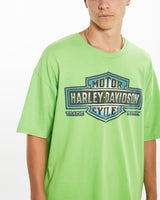 Vintage Harley Davidson Tee <br>XL , The Real Deal , newtown, sydney, australia, thrift store, opshop, preloved, secondhand, sustainable, retro, antique, 70s, 80s, 90s, 2000s, 00s, fashion, clothing, streetwear, trendy, garment, style, boutique, store, shop, archive, sale, cheap, best, top