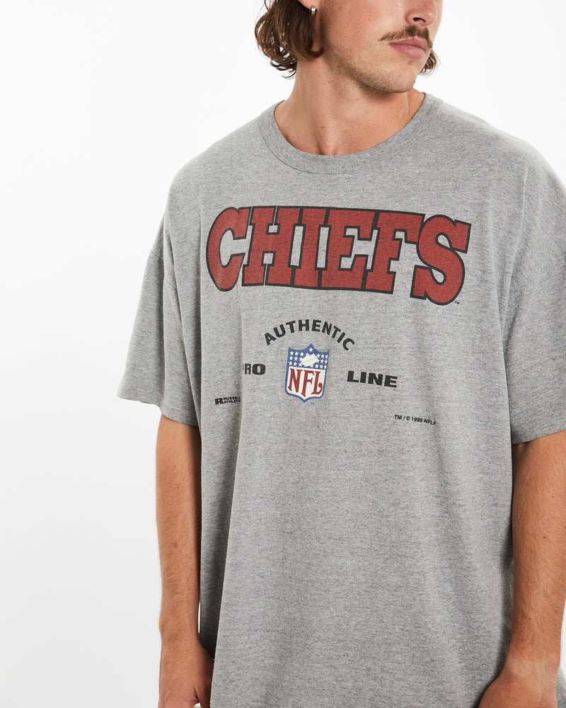 Vintage 1995 NFL Kansas City Chiefs Tee <br>XXL , The Real Deal , newtown, sydney, australia, thrift store, opshop, preloved, secondhand, sustainable, retro, antique, 70s, 80s, 90s, 2000s, 00s, fashion, clothing, streetwear, trendy, garment, style, boutique, store, shop, archive, sale, cheap, best, top