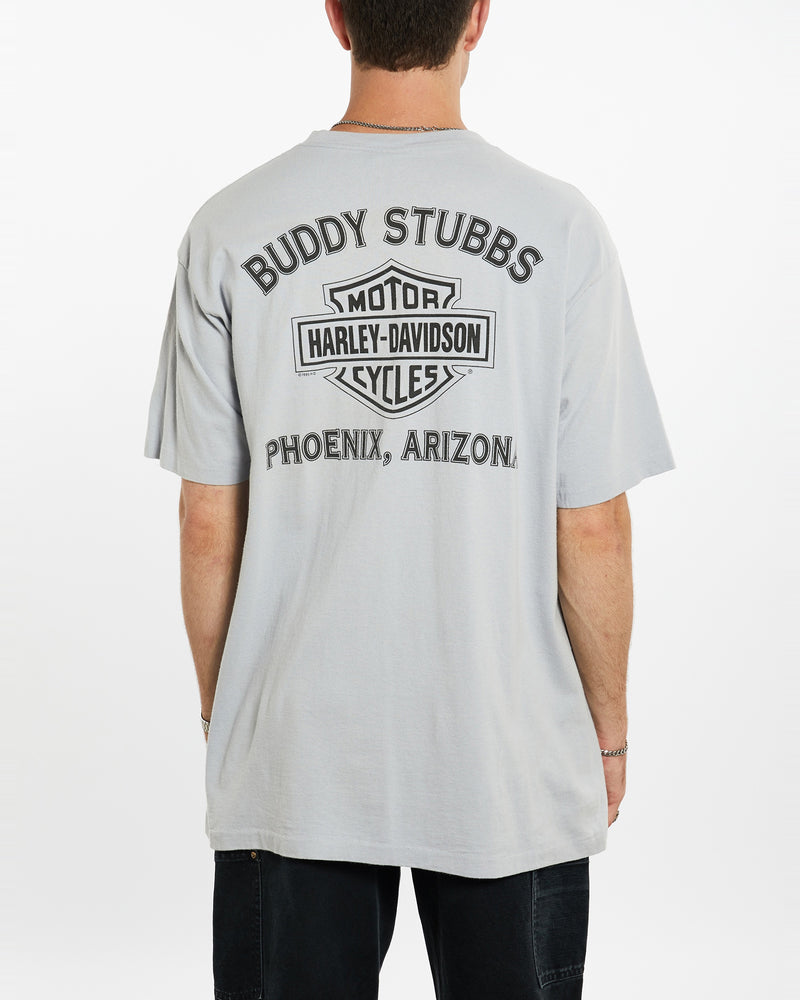 Vintage 1996 Harley Davidson Tee <br>XL , The Real Deal , newtown, sydney, australia, thrift store, opshop, preloved, secondhand, sustainable, retro, antique, 70s, 80s, 90s, 2000s, 00s, fashion, clothing, streetwear, trendy, garment, style, boutique, store, shop, archive, sale, cheap, best, top