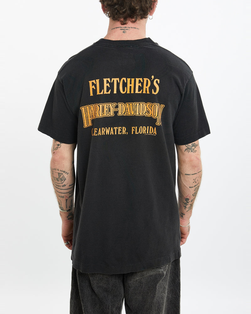 Vintage 1995 Harley Davidson Tee <br>L , The Real Deal , newtown, sydney, australia, thrift store, opshop, preloved, secondhand, sustainable, retro, antique, 70s, 80s, 90s, 2000s, 00s, fashion, clothing, streetwear, trendy, garment, style, boutique, store, shop, archive, sale, cheap, best, top