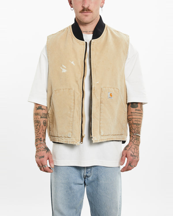 Vintage Carhartt Vest <br>L , The Real Deal , newtown, sydney, australia, thrift store, opshop, preloved, secondhand, sustainable, retro, antique, 70s, 80s, 90s, 2000s, 00s, fashion, clothing, streetwear, trendy, garment, style, boutique, store, shop, archive, sale, cheap, best, top