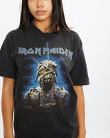 Vintage Iron Maiden 'World Slavery Tour' Tee <br>S , The Real Deal , newtown, sydney, australia, thrift store, opshop, preloved, secondhand, sustainable, retro, antique, 70s, 80s, 90s, 2000s, 00s, fashion, clothing, streetwear, trendy, garment, style, boutique, store, shop, archive, sale, cheap, best, top