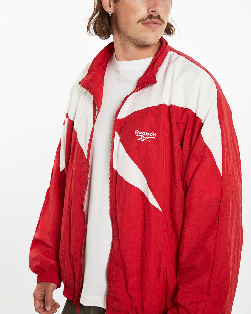 Vintage 90s Reebok Jacket <br>XXL , The Real Deal , newtown, sydney, australia, thrift store, opshop, preloved, secondhand, sustainable, retro, antique, 70s, 80s, 90s, 2000s, 00s, fashion, clothing, streetwear, trendy, garment, style, boutique, store, shop, archive, sale, cheap, best, top