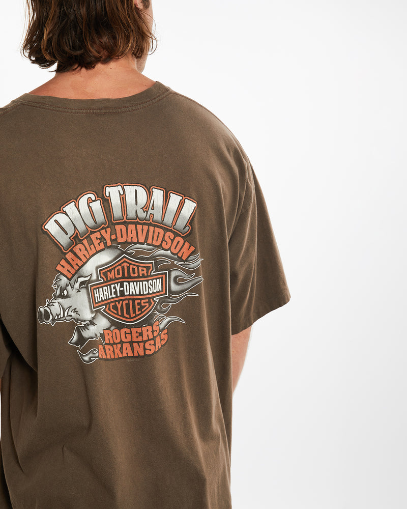 Vintage Harley Davidson Tee <br>XXL , The Real Deal , newtown, sydney, australia, thrift store, opshop, preloved, secondhand, sustainable, retro, antique, 70s, 80s, 90s, 2000s, 00s, fashion, clothing, streetwear, trendy, garment, style, boutique, store, shop, archive, sale, cheap, best, top