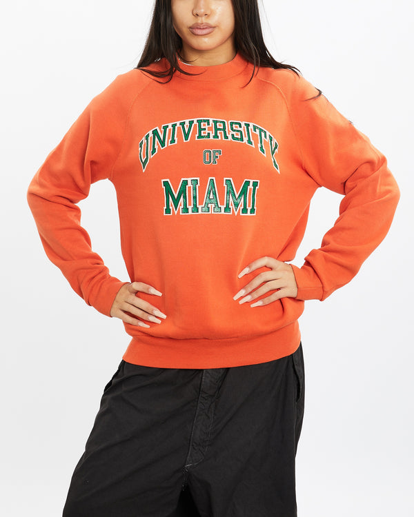 80s University of Miami Sweatshirt <br>S