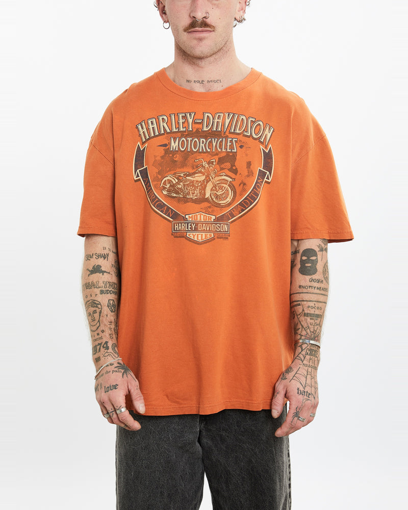 Harley Davidson Tee <br>L , The Real Deal , newtown, sydney, australia, thrift store, opshop, preloved, secondhand, sustainable, retro, antique, 70s, 80s, 90s, 2000s, 00s, fashion, clothing, streetwear, trendy, garment, style, boutique, store, shop, archive, sale, cheap, best, top