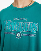 Vintage MLB Seattle Mariners Tee <br>XL , The Real Deal , newtown, sydney, australia, thrift store, opshop, preloved, secondhand, sustainable, retro, antique, 70s, 80s, 90s, 2000s, 00s, fashion, clothing, streetwear, trendy, garment, style, boutique, store, shop, archive, sale, cheap, best, top
