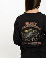 Vintage Harley Davidson Long Sleeve Tee <br>S , The Real Deal , newtown, sydney, australia, thrift store, opshop, preloved, secondhand, sustainable, retro, antique, 70s, 80s, 90s, 2000s, 00s, fashion, clothing, streetwear, trendy, garment, style, boutique, store, shop, archive, sale, cheap, best, top