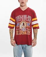 Vintage 1991 NFL Washington Redskins Super Bowl Jersey <br>L , The Real Deal , newtown, sydney, australia, thrift store, opshop, preloved, secondhand, sustainable, retro, antique, 70s, 80s, 90s, 2000s, 00s, fashion, clothing, streetwear, trendy, garment, style, boutique, store, shop, archive, sale, cheap, best, top