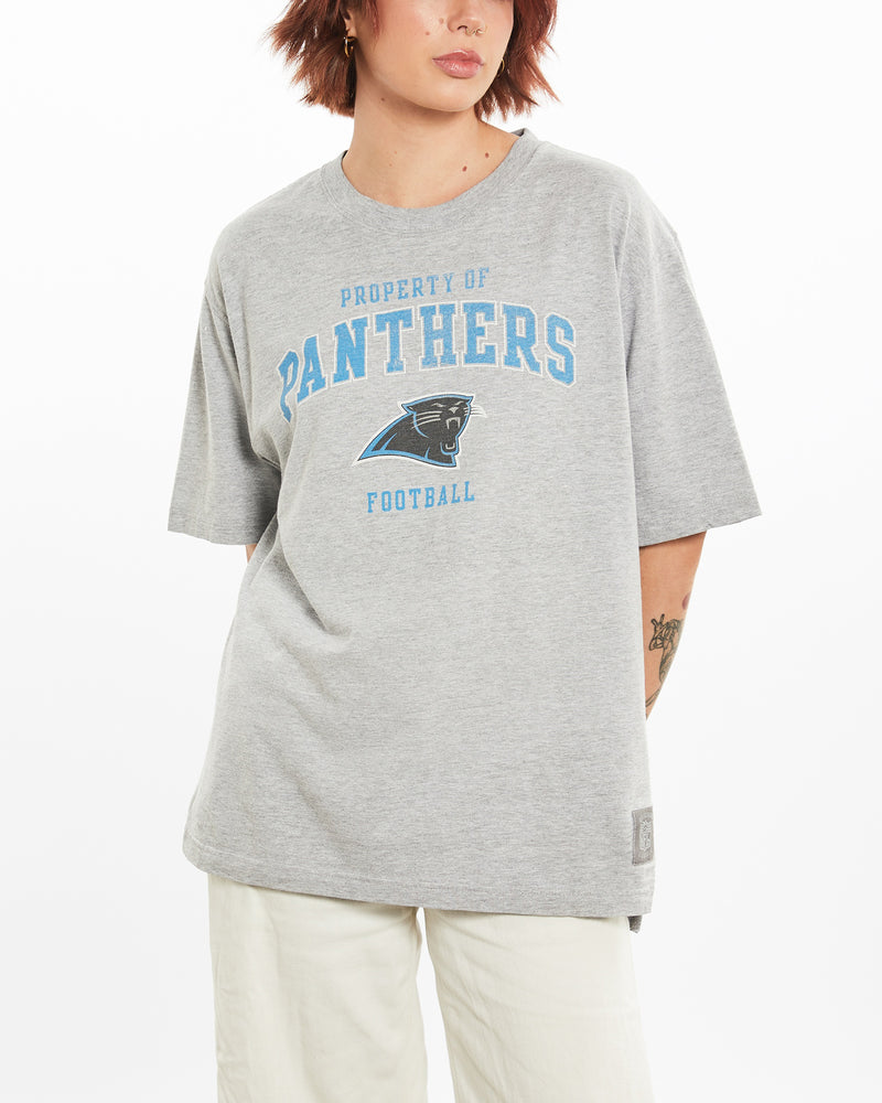 Vintage NFL Carolina Panthers Tee <br>M , The Real Deal , newtown, sydney, australia, thrift store, opshop, preloved, secondhand, sustainable, retro, antique, 70s, 80s, 90s, 2000s, 00s, fashion, clothing, streetwear, trendy, garment, style, boutique, store, shop, archive, sale, cheap, best, top