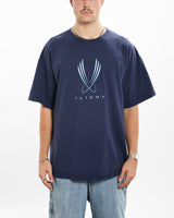 Vintage 90s Nike Air 'Flight' Tee <br>XL , The Real Deal , newtown, sydney, australia, thrift store, opshop, preloved, secondhand, sustainable, retro, antique, 70s, 80s, 90s, 2000s, 00s, fashion, clothing, streetwear, trendy, garment, style, boutique, store, shop, archive, sale, cheap, best, top