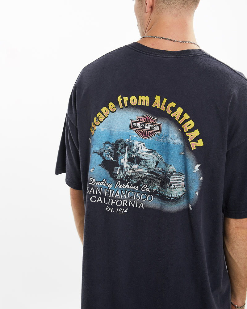 Vintage Harley Davidson Tee <br>XL , The Real Deal , newtown, sydney, australia, thrift store, opshop, preloved, secondhand, sustainable, retro, antique, 70s, 80s, 90s, 2000s, 00s, fashion, clothing, streetwear, trendy, garment, style, boutique, store, shop, archive, sale, cheap, best, top