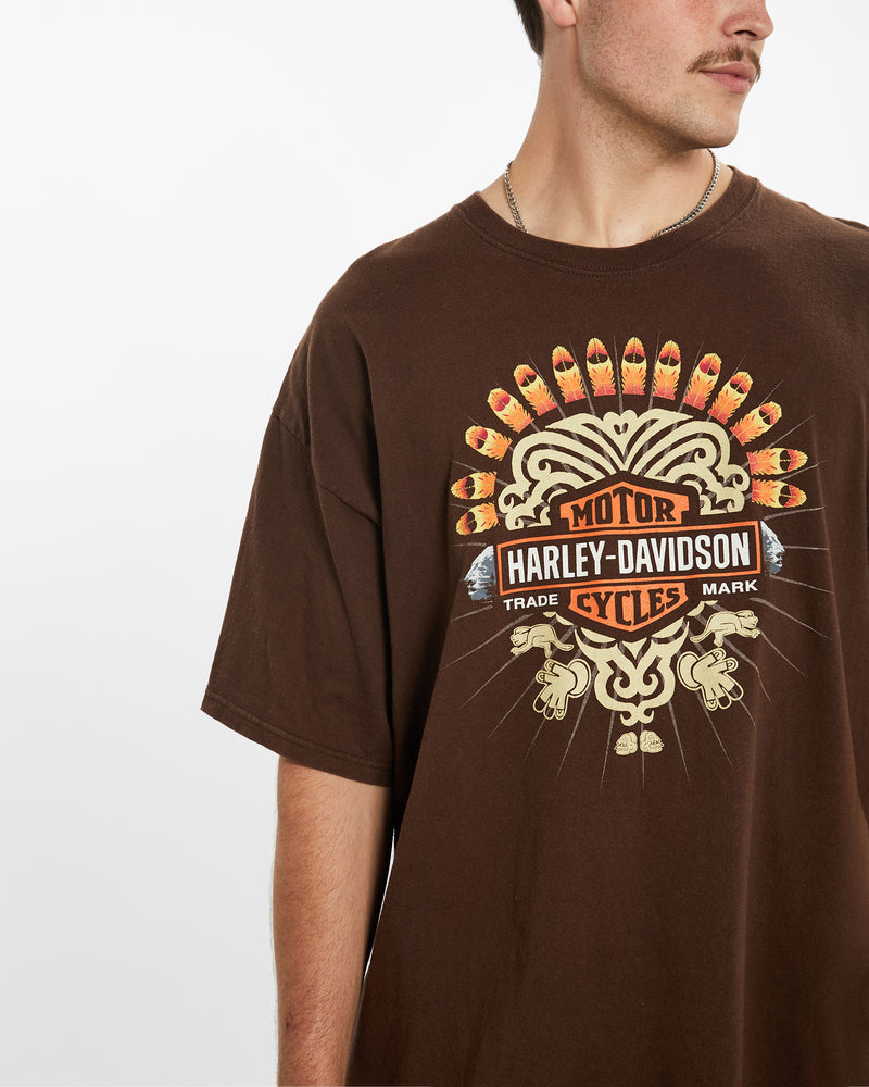 Vintage Harley Davidson Tee <br>XL , The Real Deal , newtown, sydney, australia, thrift store, opshop, preloved, secondhand, sustainable, retro, antique, 70s, 80s, 90s, 2000s, 00s, fashion, clothing, streetwear, trendy, garment, style, boutique, store, shop, archive, sale, cheap, best, top