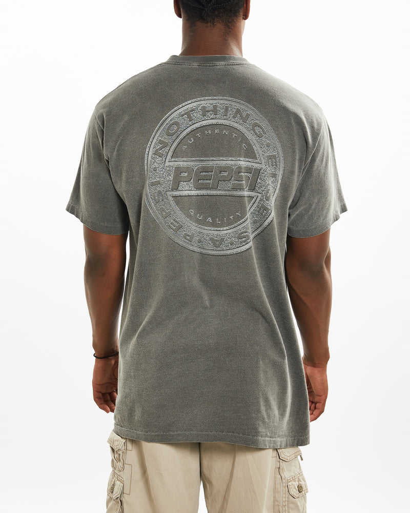 Vintage 90s Pepsi Tee <br>XL , The Real Deal , newtown, sydney, australia, thrift store, opshop, preloved, secondhand, sustainable, retro, antique, 70s, 80s, 90s, 2000s, 00s, fashion, clothing, streetwear, trendy, garment, style, boutique, store, shop, archive, sale, cheap, best, top