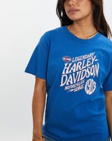 Vintage Harley Davidson Tee <br>XXS , The Real Deal , newtown, sydney, australia, thrift store, opshop, preloved, secondhand, sustainable, retro, antique, 70s, 80s, 90s, 2000s, 00s, fashion, clothing, streetwear, trendy, garment, style, boutique, store, shop, archive, sale, cheap, best, top