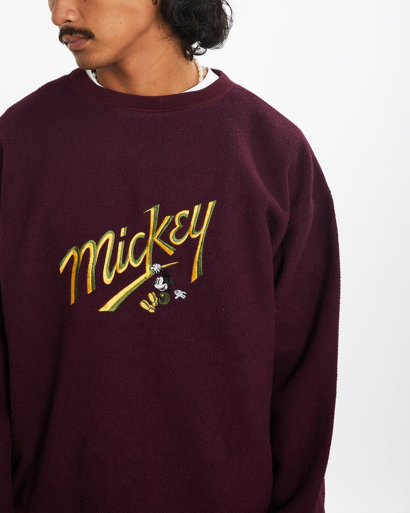 Vintage 90s Disney Mickey Mouse Sweatshirt <br>M , The Real Deal , newtown, sydney, australia, thrift store, opshop, preloved, secondhand, sustainable, retro, antique, 70s, 80s, 90s, 2000s, 00s, fashion, clothing, streetwear, trendy, garment, style, boutique, store, shop, archive, sale, cheap, best, top