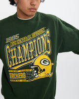 Vintage 1995 NFL Green Bay Packers Sweatshirt <br>L , The Real Deal , newtown, sydney, australia, thrift store, opshop, preloved, secondhand, sustainable, retro, antique, 70s, 80s, 90s, 2000s, 00s, fashion, clothing, streetwear, trendy, garment, style, boutique, store, shop, archive, sale, cheap, best, top