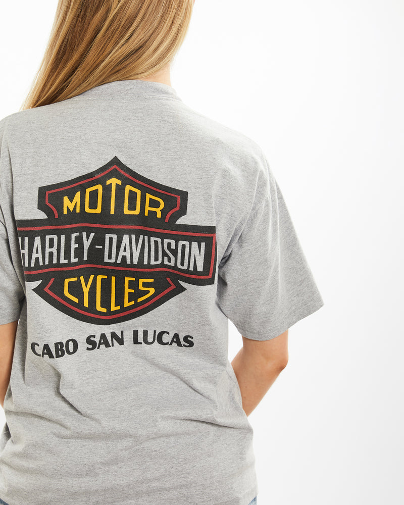 Vintage Harley Davidson Tee <br>M , The Real Deal , newtown, sydney, australia, thrift store, opshop, preloved, secondhand, sustainable, retro, antique, 70s, 80s, 90s, 2000s, 00s, fashion, clothing, streetwear, trendy, garment, style, boutique, store, shop, archive, sale, cheap, best, top