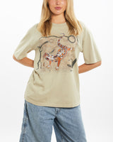 Vintage 90s Tjapukai Aboriginal Art Tee <br>M , The Real Deal , newtown, sydney, australia, thrift store, opshop, preloved, secondhand, sustainable, retro, antique, 70s, 80s, 90s, 2000s, 00s, fashion, clothing, streetwear, trendy, garment, style, boutique, store, shop, archive, sale, cheap, best, top