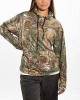 Vintage Realtree Camo Hooded Sweatshirt <br>M