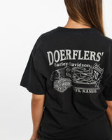 Vintage Harley Davidson Tee <br>M , The Real Deal , newtown, sydney, australia, thrift store, opshop, preloved, secondhand, sustainable, retro, antique, 70s, 80s, 90s, 2000s, 00s, fashion, clothing, streetwear, trendy, garment, style, boutique, store, shop, archive, sale, cheap, best, top