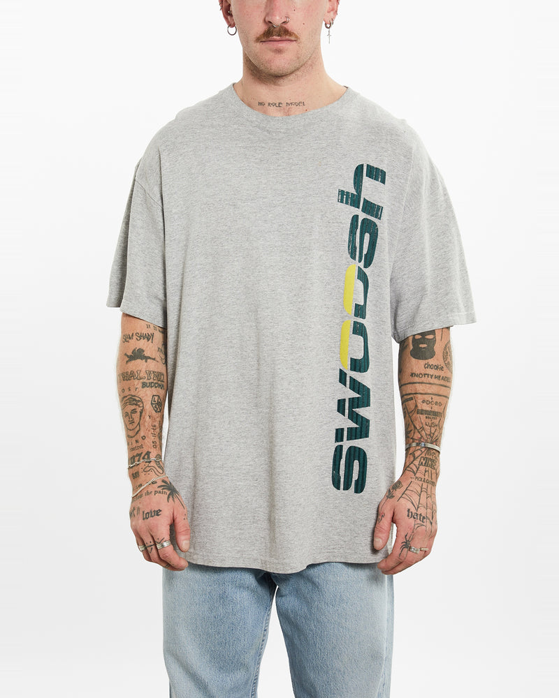 Vintage 90s Nike Swoosh Tee <br>L , The Real Deal , newtown, sydney, australia, thrift store, opshop, preloved, secondhand, sustainable, retro, antique, 70s, 80s, 90s, 2000s, 00s, fashion, clothing, streetwear, trendy, garment, style, boutique, store, shop, archive, sale, cheap, best, top