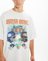 Vintage Giants vs Ravens Super Bowl Tee <br>XL , The Real Deal , newtown, sydney, australia, thrift store, opshop, preloved, secondhand, sustainable, retro, antique, 70s, 80s, 90s, 2000s, 00s, fashion, clothing, streetwear, trendy, garment, style, boutique, store, shop, archive, sale, cheap, best, top